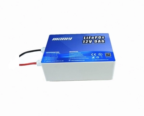 12V 9Ah Rechargeable Battery For Solar Light - Manly