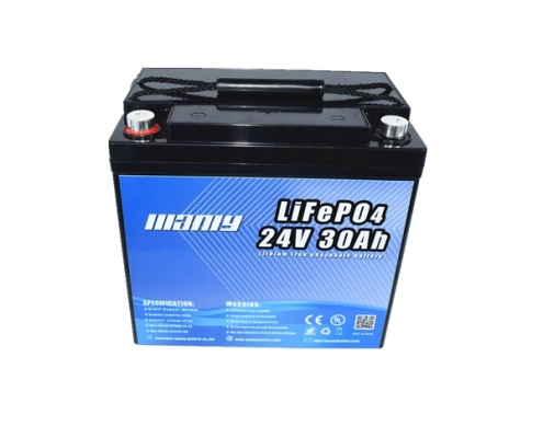 24v 30ah lifepo4 battery - manly