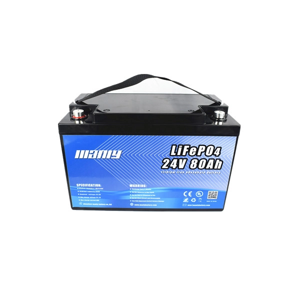 Long-lasting 24V 80Ah Lithium Battery - MANLY Battery