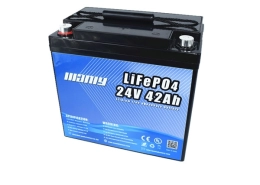 24V 42Ah LiFePo4 Battery