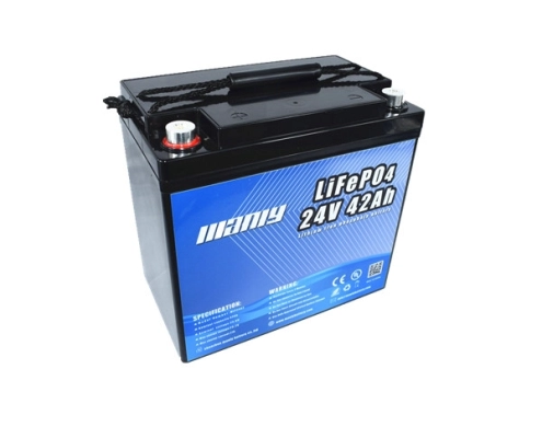 24v 42ah lifepo4 battery - manly