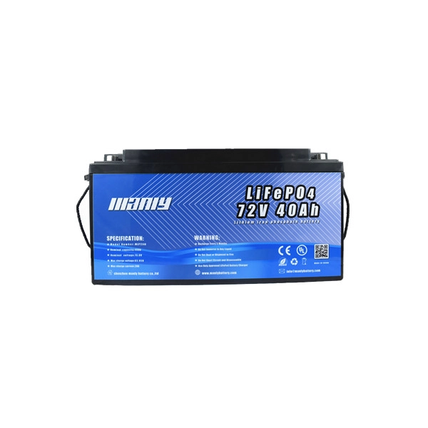 72V 40Ah Lithium Battery - Reliable 72V Battery - MANLY