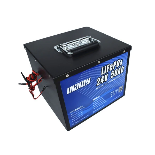Rechargeable LiFePO4 Lithium Battery 24V 50Ah for Sale Online