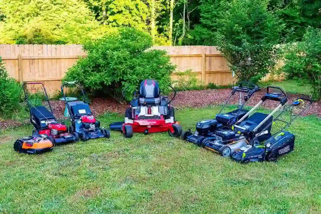 Types of mowers - manly