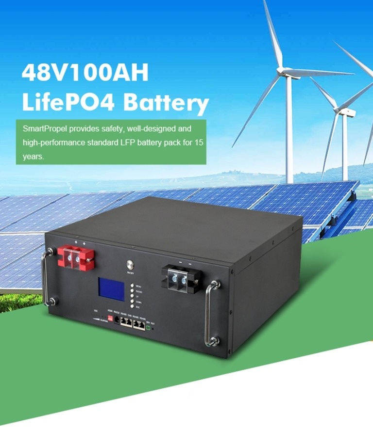 Telecom Battery: 48V 100Ah LiFePO4 Battery - MANLY