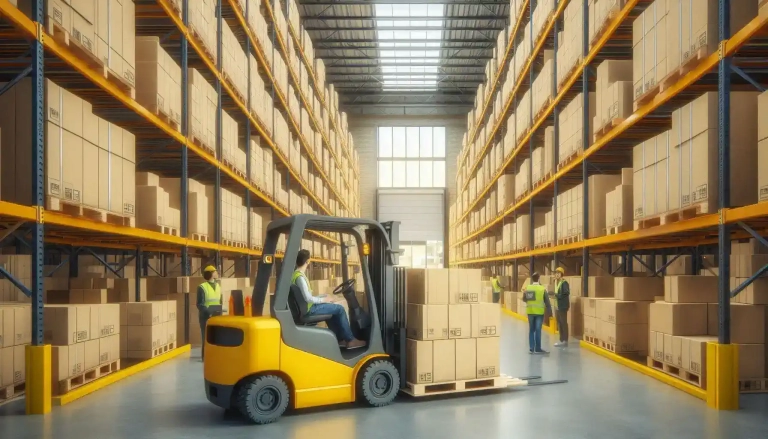 Forklift battery