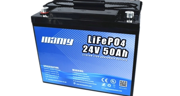 24v 50ah lifepo4 battery - manly