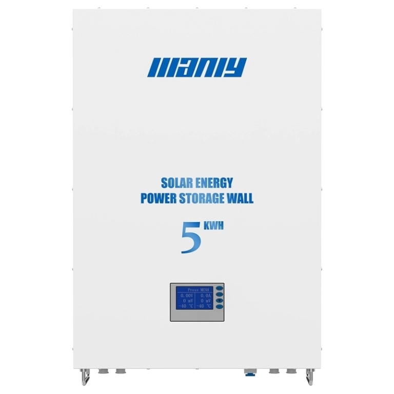 5kWh Battery uses 48V 100Ah LiFePO4 Battery Cells For Wall Mounted Energy Storage