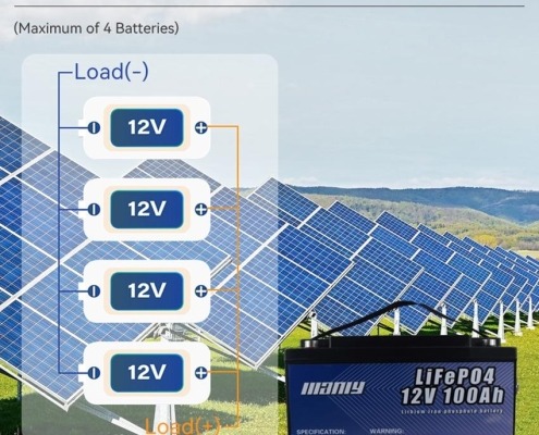 12V 100AH lithium battery