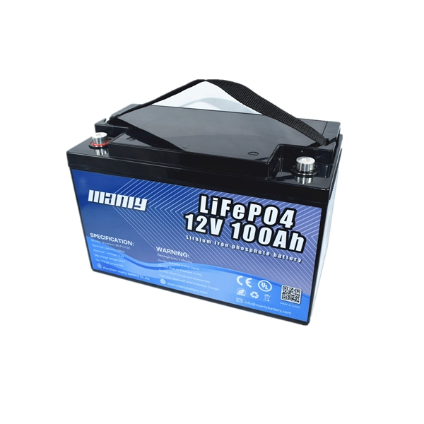 Batterie légère 12V 100Ah LiFePO4 Lithium - MANLY