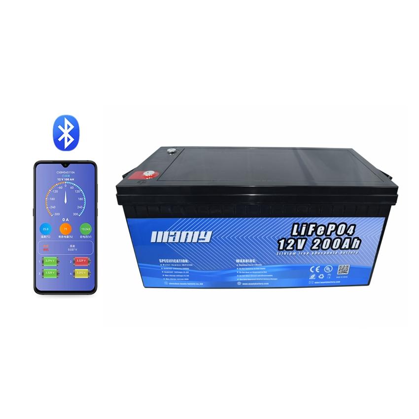 High performance 200ah battery: 12v 200ah lifepo4 battery - manly