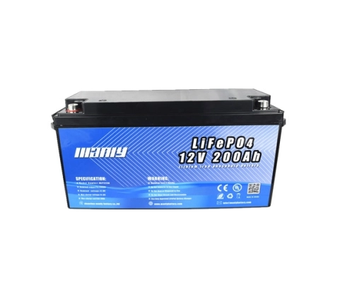 High performance 200ah battery: 12v 200ah lifepo4 battery - manly