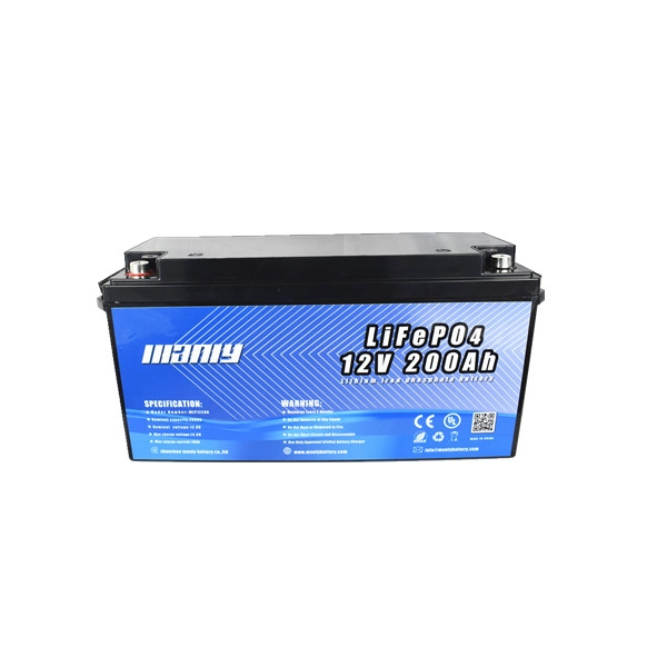 12V 200Ah LiFePO4 Lithium Deep Cycle Batterie - MANLY