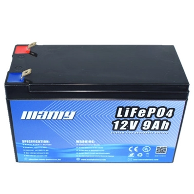 12V 9Ah Battery - 9Ah Lithium Battery - MANLY Battery