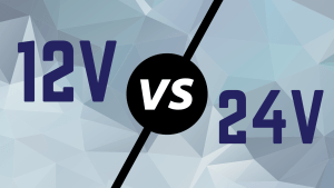 12v vs 24v - manly