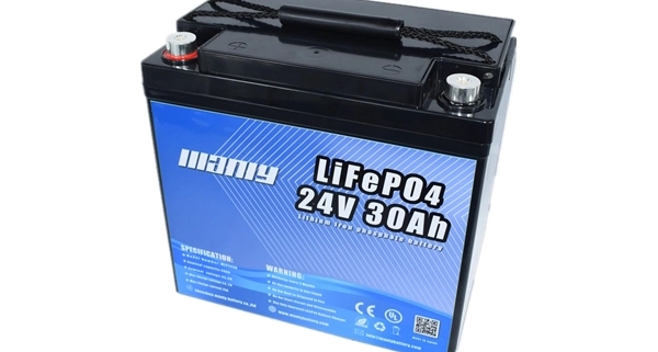 24v 30ah lifepo4 battery - manly