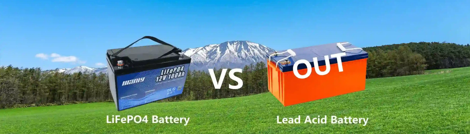 Lithium-Batterie (LiFePO4) 20Ah 12V ideal für Wohnmobil und Solar