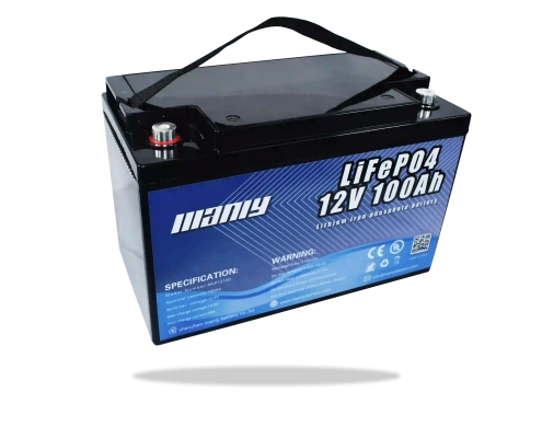 Batería LiFePO4 de 12 V y 120 Ah de ciclo profundo, batería de fosfato de  hierro y litio BMS incorporada, ligera, sin mantenimiento, perfecta para