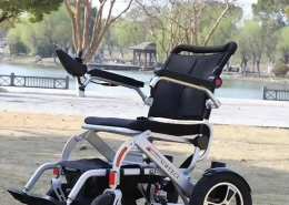 Electrically propelled wheelchair - manly