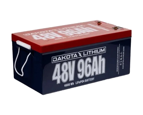 Dakota lithium 48v 96ah golf cart battery - manly