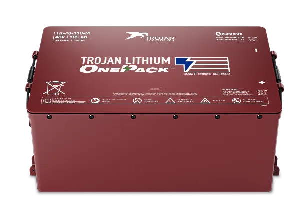 Trojan onepack-lithium-48v-105ah - manly