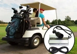 How long to charge golf cart batteries - manly