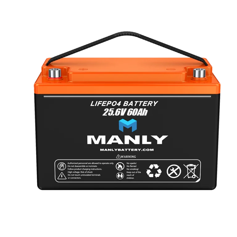 24V 60Ah Lithium Battery for Kayak Trolling Motor - MANLY Battery