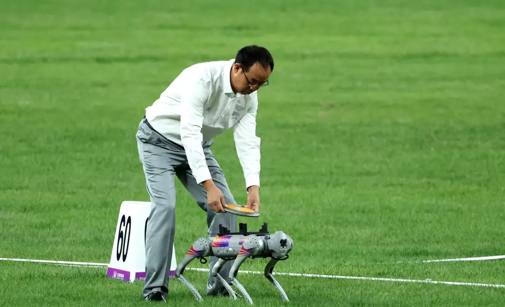 Hangzhou asian games 2023: robotic dog revolution - manly