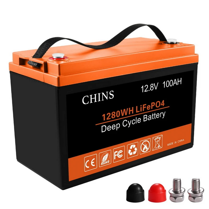 Chins 12v 100ah lifepo4 battery - manly