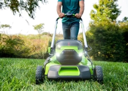 Lithium lawn mower battery - manly