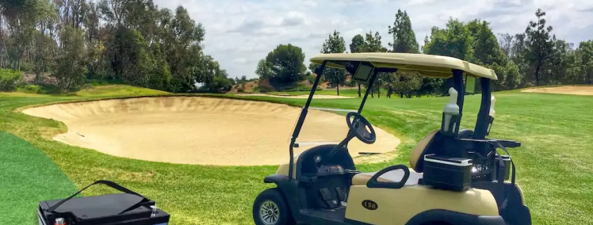 Golf cart battery - manly