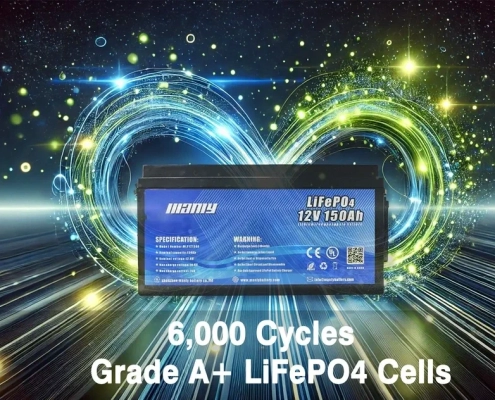 12v 150ah lithium battery lifespan and grade a+ lifepo4 battery cell - manly