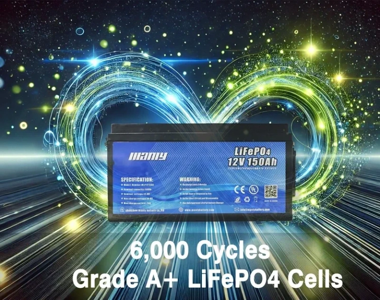 12v 150ah lithium battery lifespan and grade a+ lifepo4 battery cell