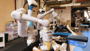 Lithium powered sorting robot - manly