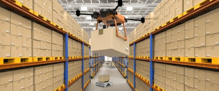 warehouse drones