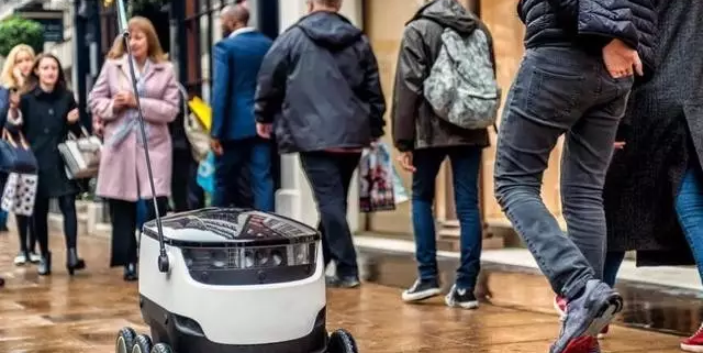 Food delivery robots - manly