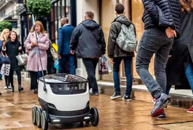 Food delivery robots - manly