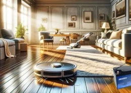 Robot vacuum cleaner - manly