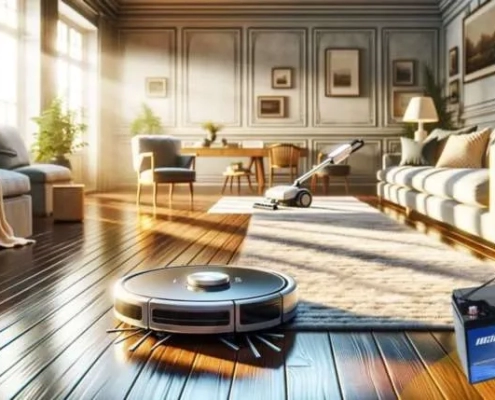 Robot vacuum cleaner - manly