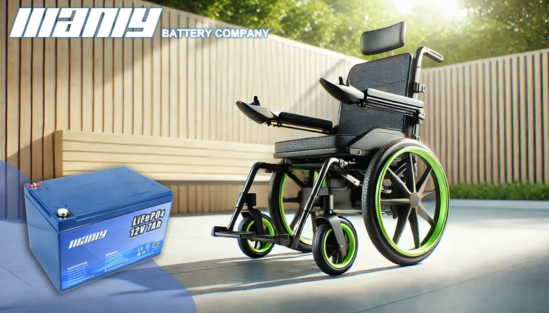 Wheelchair battery - manly