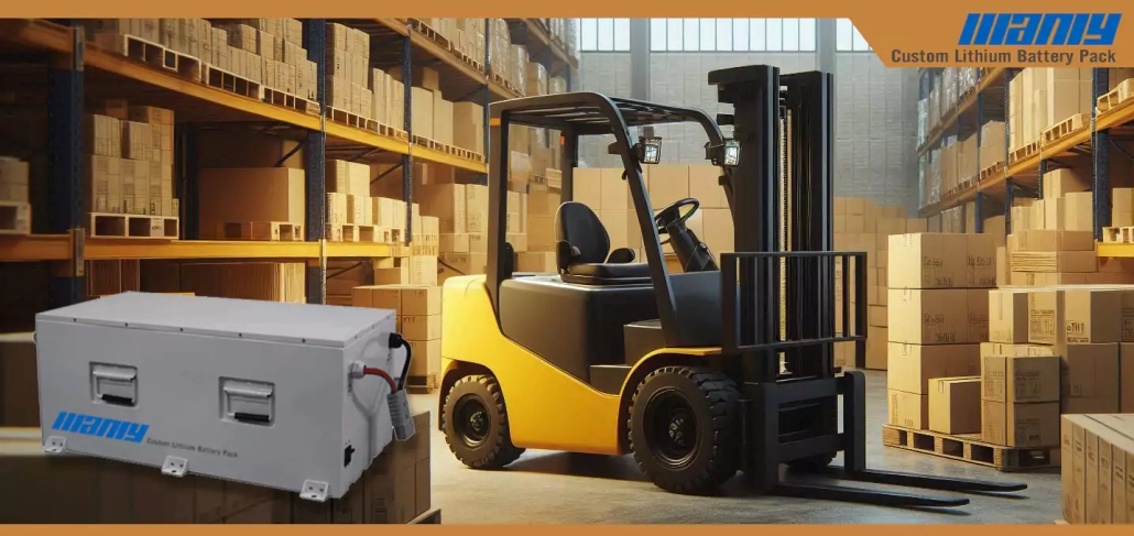 Lithium ion forklift battery - manly