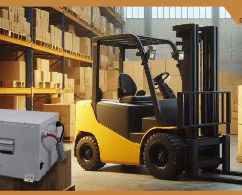 Lithium ion forklift battery - manly