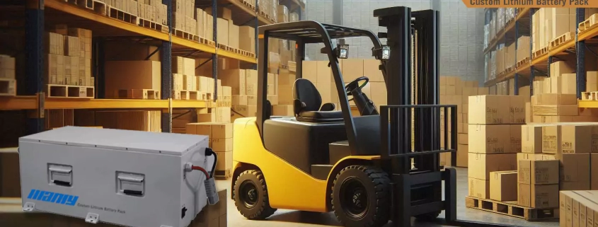 Lithium ion forklift battery - manly