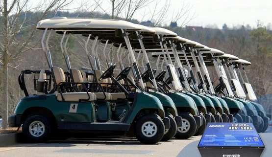 Lithium ion golf cart battery conversion - manly