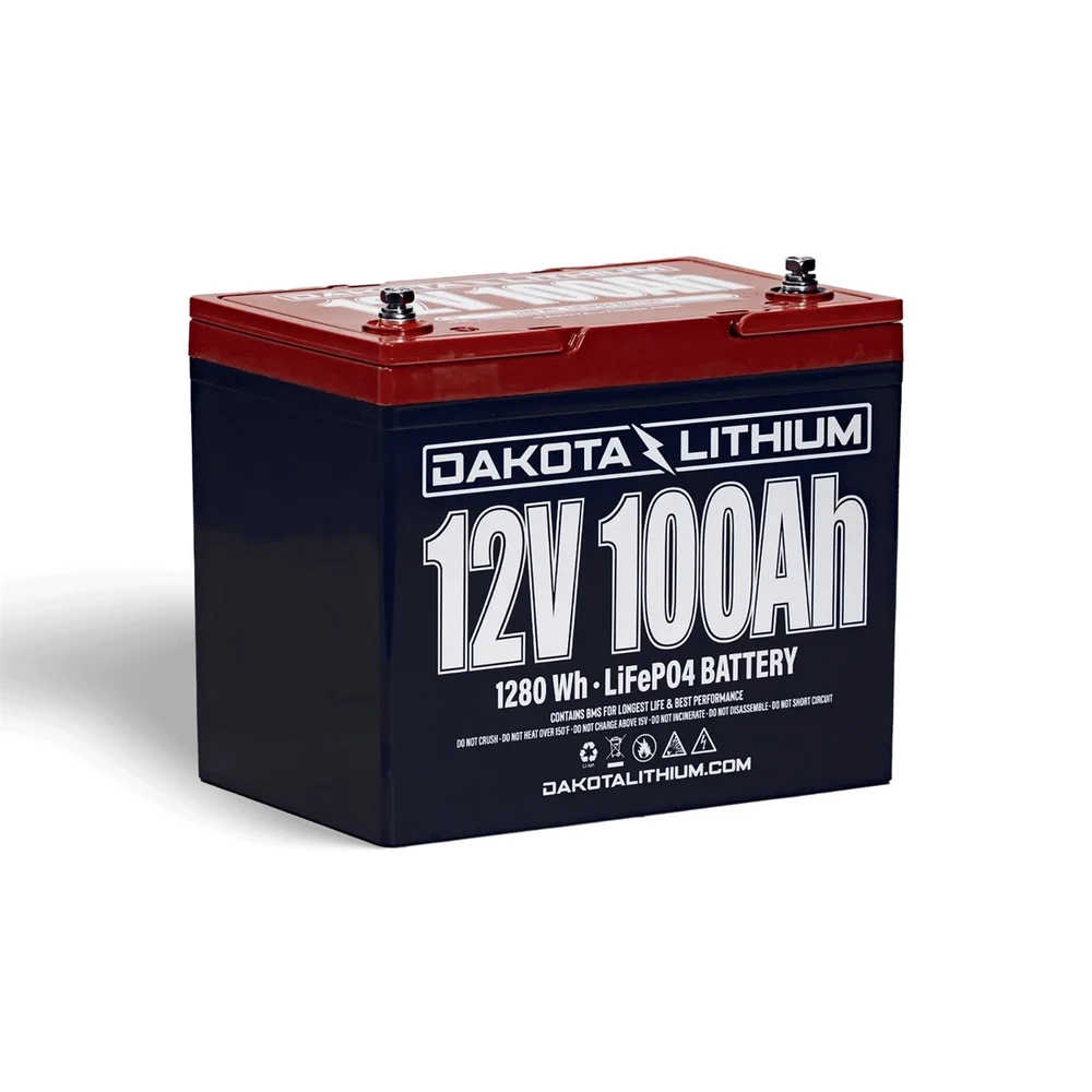 Dakota 12v 100ah lithium ion battery - manly