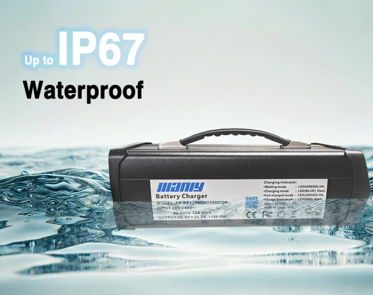 Golf cart battery charger waterproof
