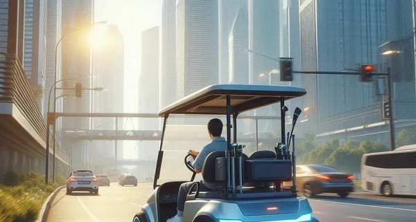 How golf carts are transforming urban mobility in vancouver - manly