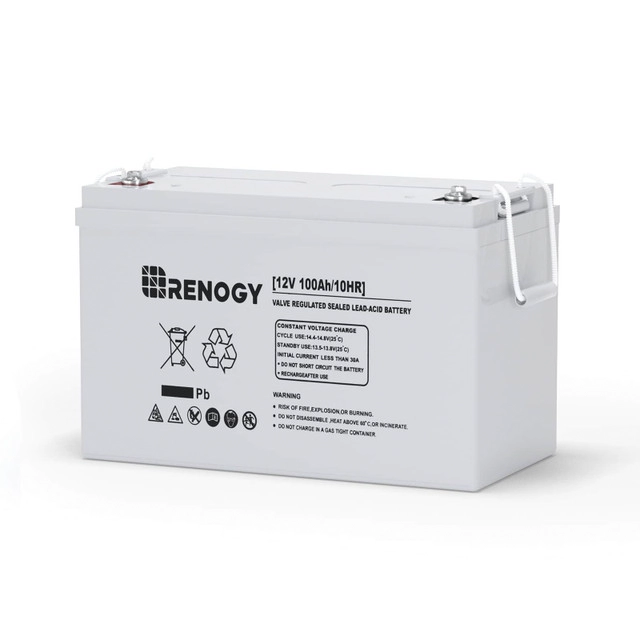 Renogy 12 volt deep-cycle agm battery - manly