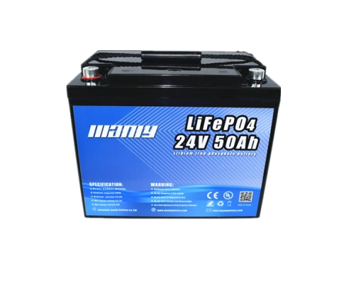 50ah 24 volt lithium marine battery - manly