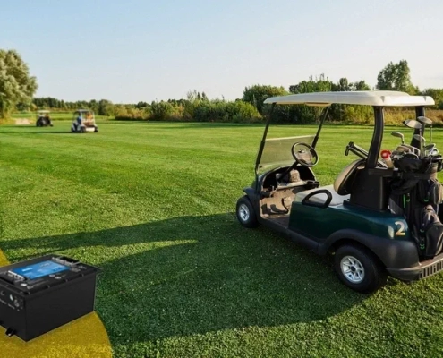 Golf cart lithium battery - manly